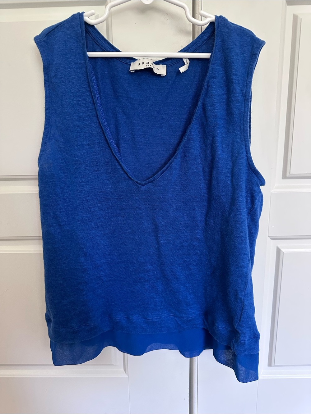 Sandro Paris - Blue Tank